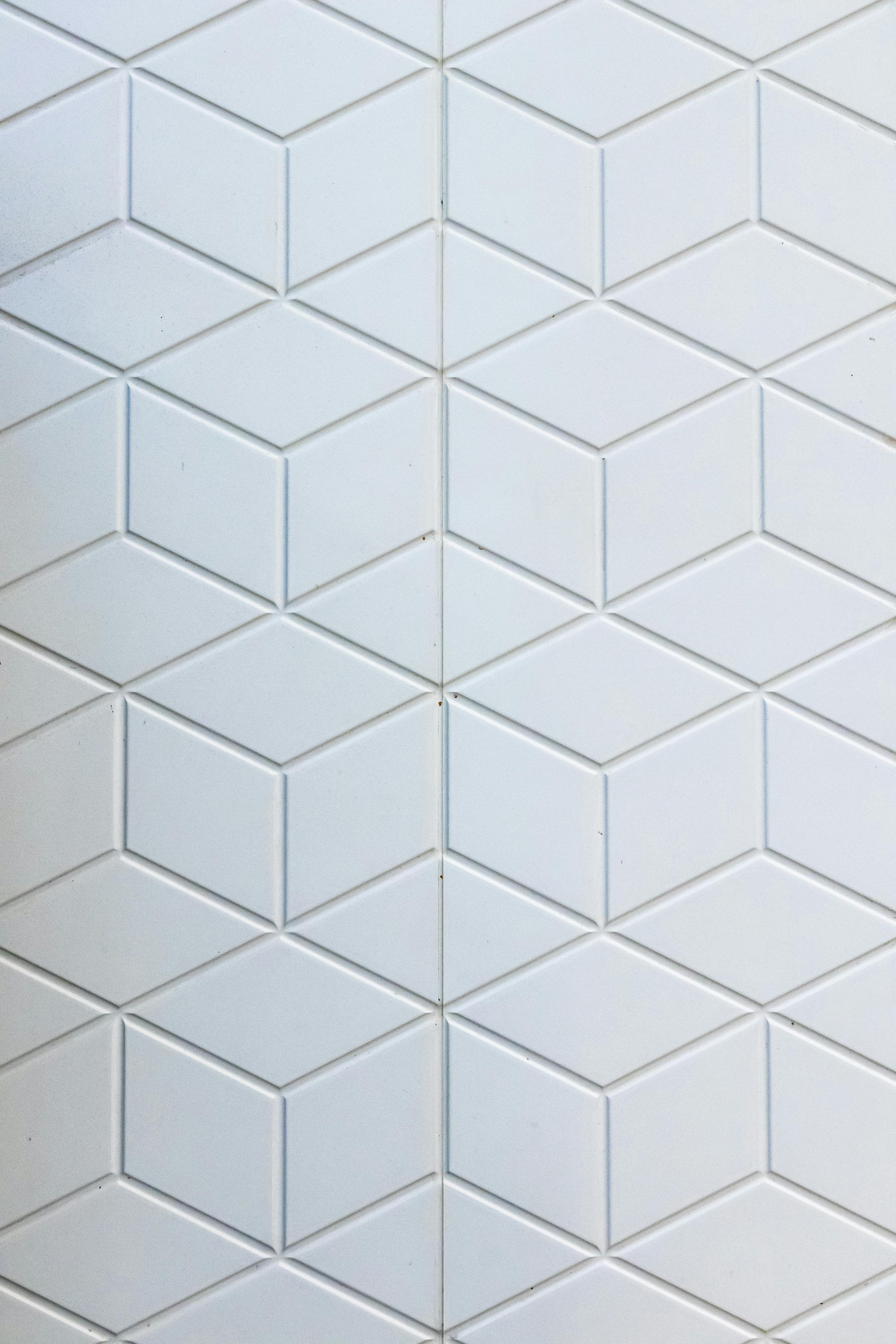 Clean white tile