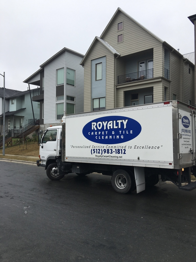 Royalty Carpet and Tile Work Truck